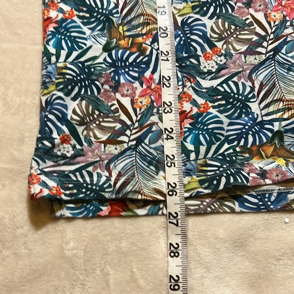 R2 Amsterdam Men's Tropical Print Polo Shirt sz M EUC - Picture 9 of 11